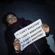A woman lies in the street as she takes part in a protest Dec. 3, 2014, in support of Eric Garner at Columbus Circle in New York. Garner died after being put in a choke hold during an encounter with New York police officers in the Staten Island borough of New York.
Kena Betancur/Getty Images